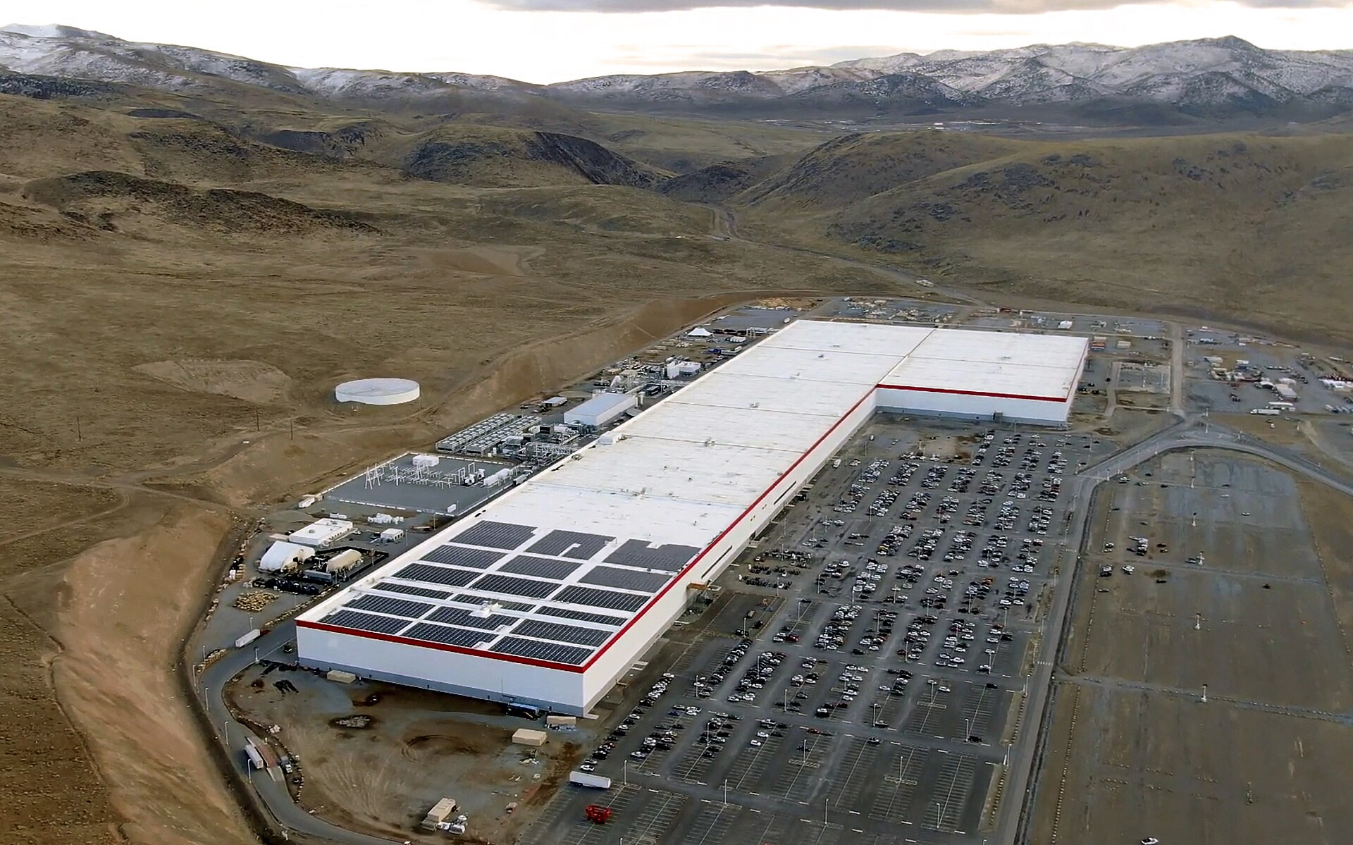 Tesla Gigafactory Nevada em 2019
