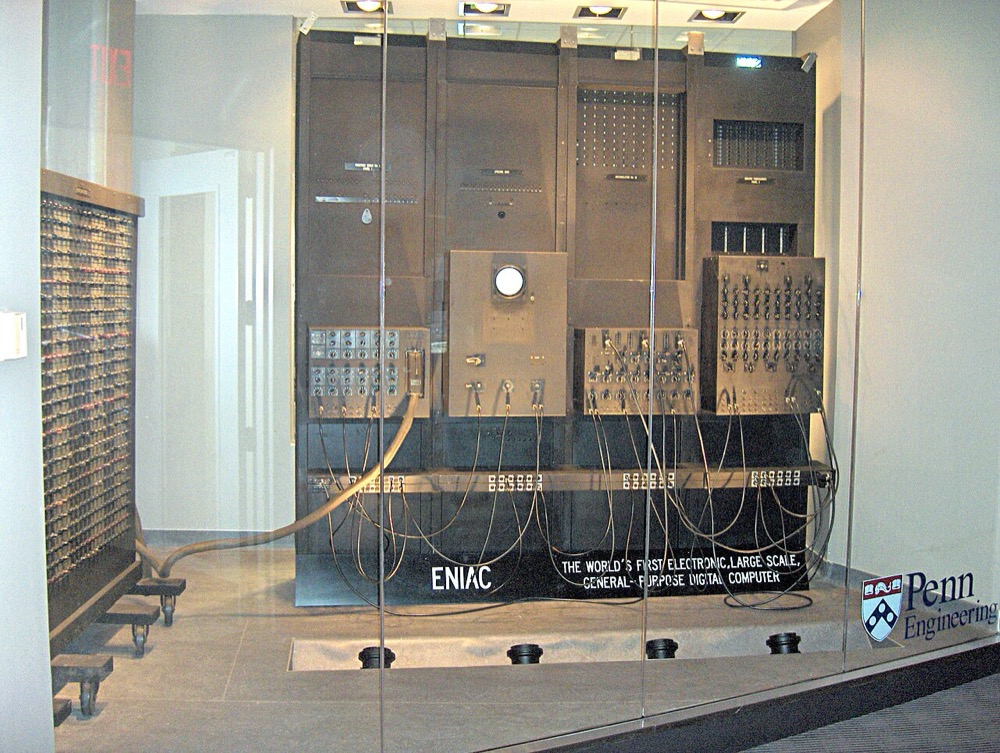 Computador ENIAC no Computer History Museum