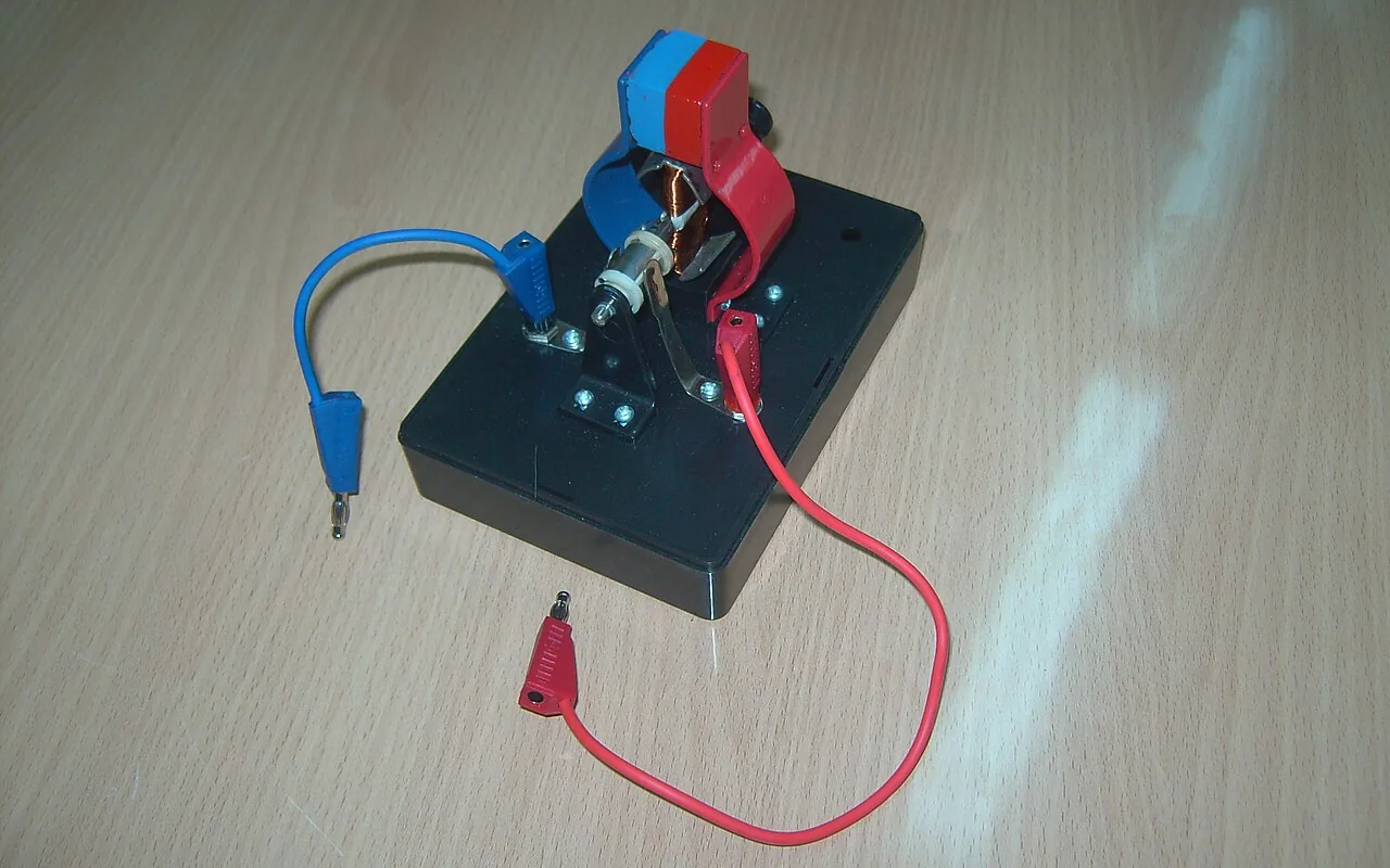 Modelo de motor elétrico