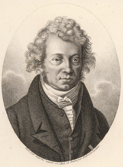 Retrato de André-Marie Ampère