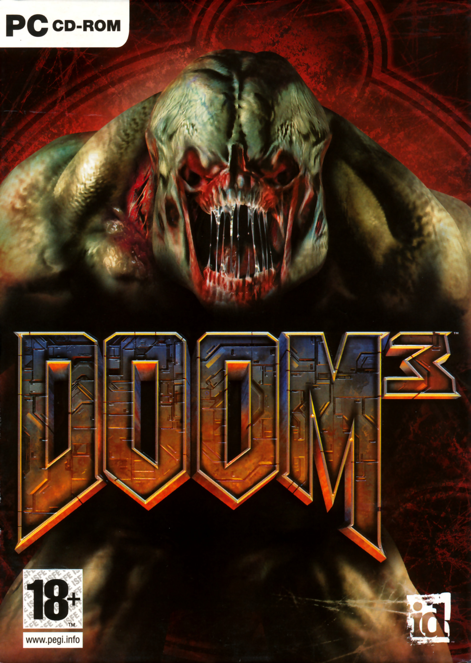 Capa de Doom 3 para PC