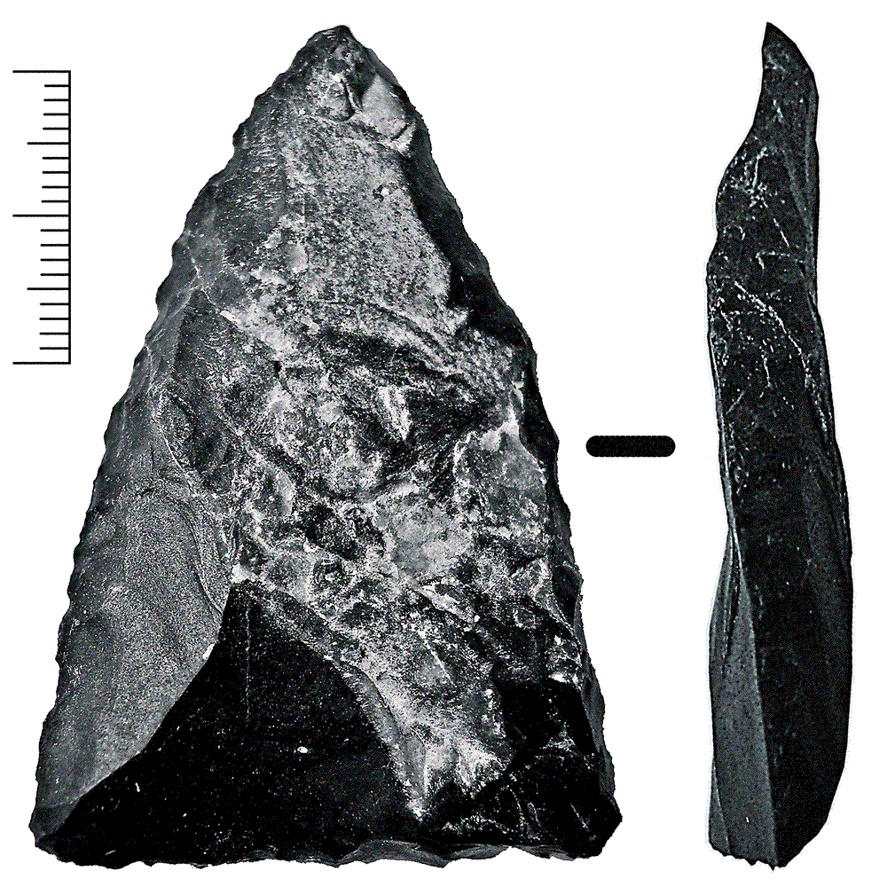 Ponta musteriense — ferramenta associada à cultura material neandertal