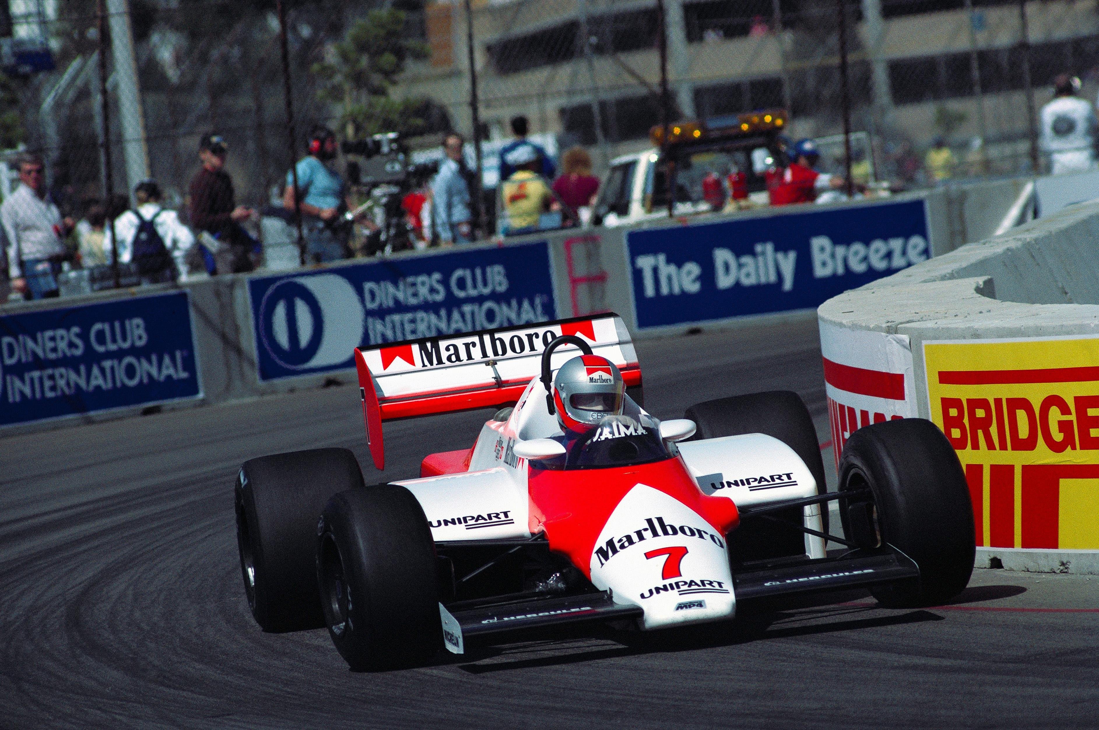 McLaren de Fórmula 1 de 1982 em pista